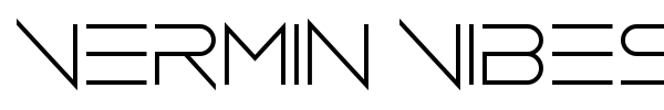 Vermin Vibes 4 Helium font preview